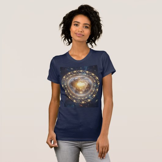 Planetary Joy Grid Of One Love T-shirt (Voorkant volledig)