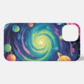Planetary Spin iPhone Hoesje (Achterkant horizontaal)