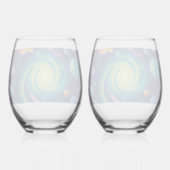 Planetary Spin Wijnglas Zonder Voet (Achterkant)