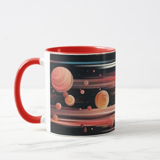 Planetary system. It uses modern design elements Mok (Links)