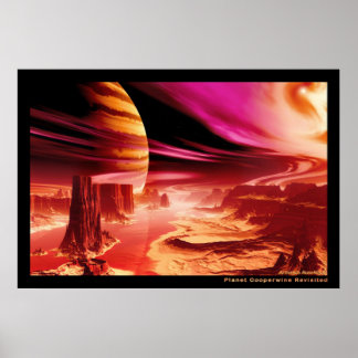 Planetcoöperatie herzien poster