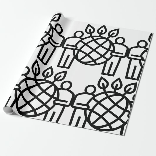 Planetecosysteem Cadeaupapier (Uitgerold)