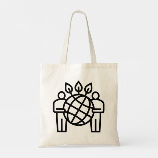Planetecosysteem Tote Bag (Achterkant)