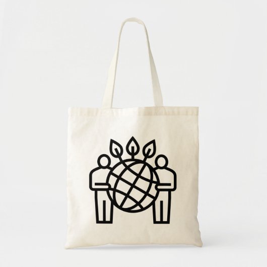 Planetecosysteem Tote Bag (Voorkant)