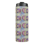 Planeten Abstracte Kunst Thermische Tumbler Thermosbeker (Voorkant)