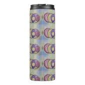 Planeten Abstracte Kunst Thermische Tumbler Thermosbeker (Achterkant)