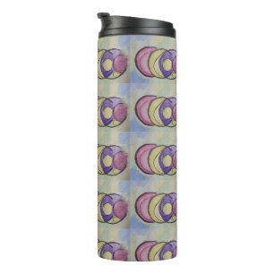 Planeten Abstracte Kunst Thermische Tumbler Thermosbeker