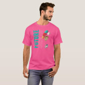 Planeten ballon Kinder Outer Space Science Future T-shirt (Voorkant volledig)