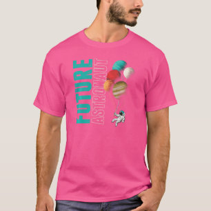 Planeten ballon Kinder Outer Space Science Future T-shirt