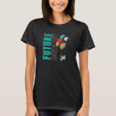 Planeten ballon Kinder Outer Space Science Future  T-shirt (Voorkant)