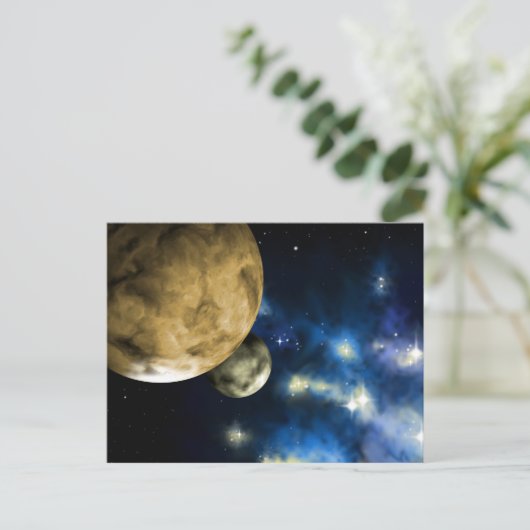 Planeten Briefkaart (Staand voorkant)