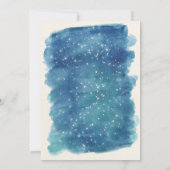 Planeten Buitenruimte twin Baby shower Invitation Kaart (Achterkant)