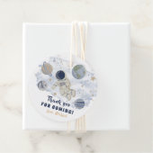 Planeten buitenruimtesolaxy Birthday Dank je Bedankjes Labels (In situ)