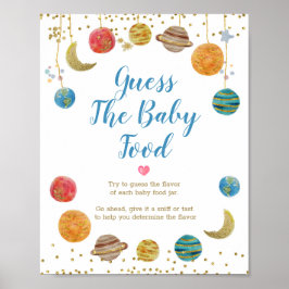 Planeten buitenruimtesolaxy raden de Baby Poster