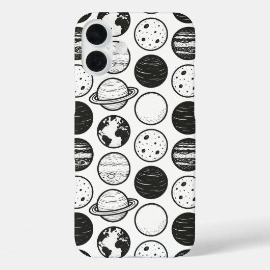 Planeten Case-Mate iPhone Case (Achterkant)