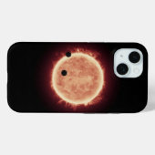 Planeten die de rode dwergster in Trappist-1 overs Case-Mate iPhone Case (Achterkant (horizontaal))