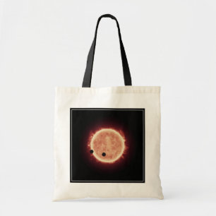 Planeten die de rode dwergster in Trappist-1 overs Tote Bag