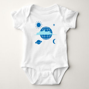 Planeten en het Wereldbol Romper