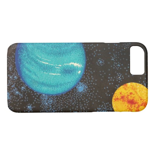 planeten en sterren Case-Mate iPhone case (Achterkant (Horizontaal))