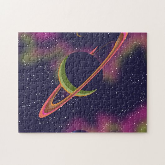 Planeten en Sterren Legpuzzel (Horizontaal)