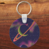 Planeten en sterren sleutelhanger (Voorkant)