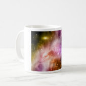 Planeten en sterrenstelsel koffiemok (Voorkant links)