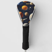 Planeten in de Buitenruimte 2 Golfheadcover (Voorkant)