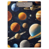 Planeten in de Buitenruimte 2 Klembord (Voorkant)