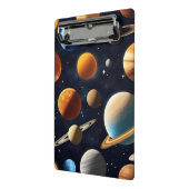 Planeten in de buitenruimte 2 mini klembord (Angled2)