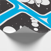Planeten in de ruimte cadeaupapier