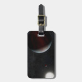 Planeten in een baan rond de zonachtige ster Epic  Bagagelabel (Voorkant verticaal)