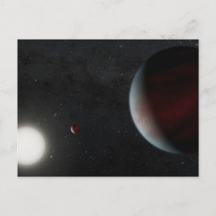 Planeten in een baan rond de zonachtige ster Epic  Briefkaart