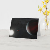 Planeten in een baan rond de zonachtige ster Epic Kaart (Gele Bloem)