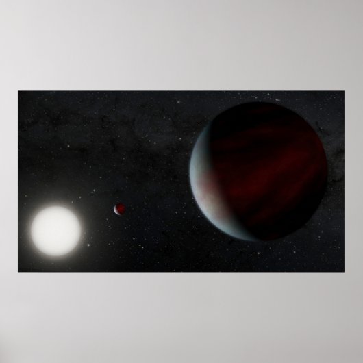 Planeten in een baan rond de zonachtige ster Epic  Poster (Voorkant)