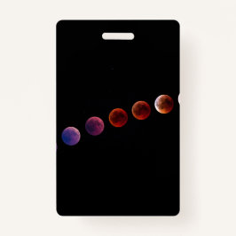 Planeten in zonnestelsel zoals het leven badge