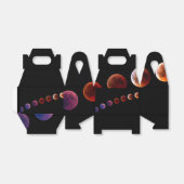 Planeten in zonnestelsel zoals het leven bedankdoosjes (Uitgevouwen)