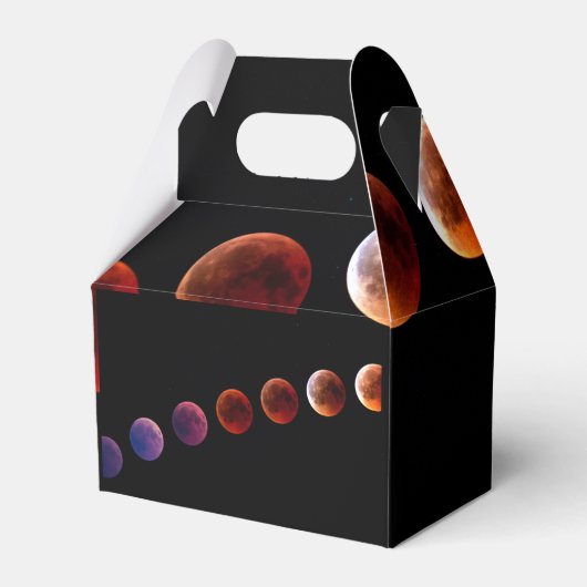 Planeten in zonnestelsel zoals het leven bedankdoosjes (Voorkant Zijde)