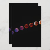 Planeten in zonnestelsel zoals het leven kaart (Voorkant / Achterkant)