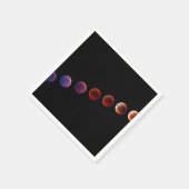 Planeten in zonnestelsel zoals het leven servet (Hoek)