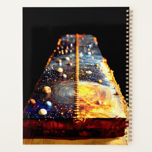 Planeten ingebed planner (Achterkant)