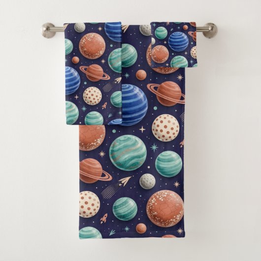 Planeten Intergalactische Handdoeken Set (Insitu)