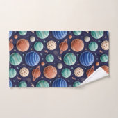Planeten Intergalactische Handdoeken Set (Handdoek)