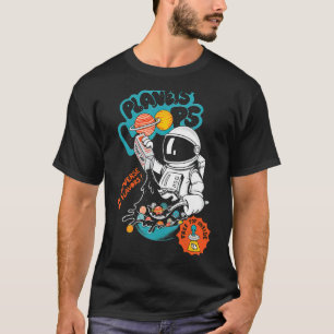 Planeten Lussen Zonnestelsel Ruimte voor Stampeute T-shirt
