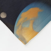 Planeten patroon klein fleece deken (Hoek)