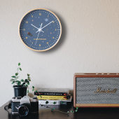 Planeten & Raket, Buitenruimte Wandklok