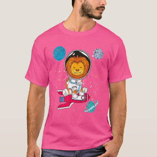 Planeten Rocket Leuk Afrika Dierenwetenschapper Le T-shirt