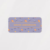 Planeten Ruimteschepen Kinder Sticker Labels (Design 2)