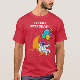 Planeten Ruimtevaart Wetenschap Kinder Toekomst T-shirt
