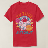 Planeten Space Science Astronomie Lover Kinder Fut T-shirt (Design voorkant)