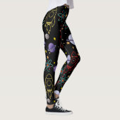Planeten, sterren en raketschepen leggings (Rechts)